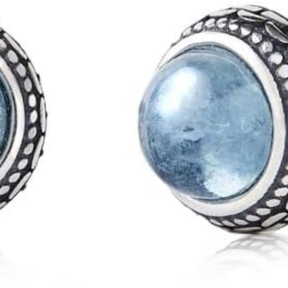 Real Crystal Sterling Silver Stud Earrings Women's Birthstone Gift Jewelry